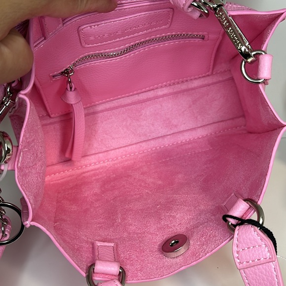Steve Madden Pink Mini Tote Bag - Picture 7 of 12
